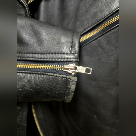 Vintage Harley Davidson Leather Motorcycle Jacket D Pocket 44 - Picture 10 of 15